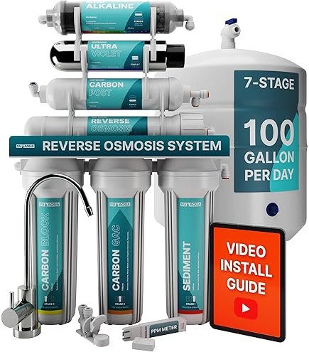 Water Filter with 7 Steps